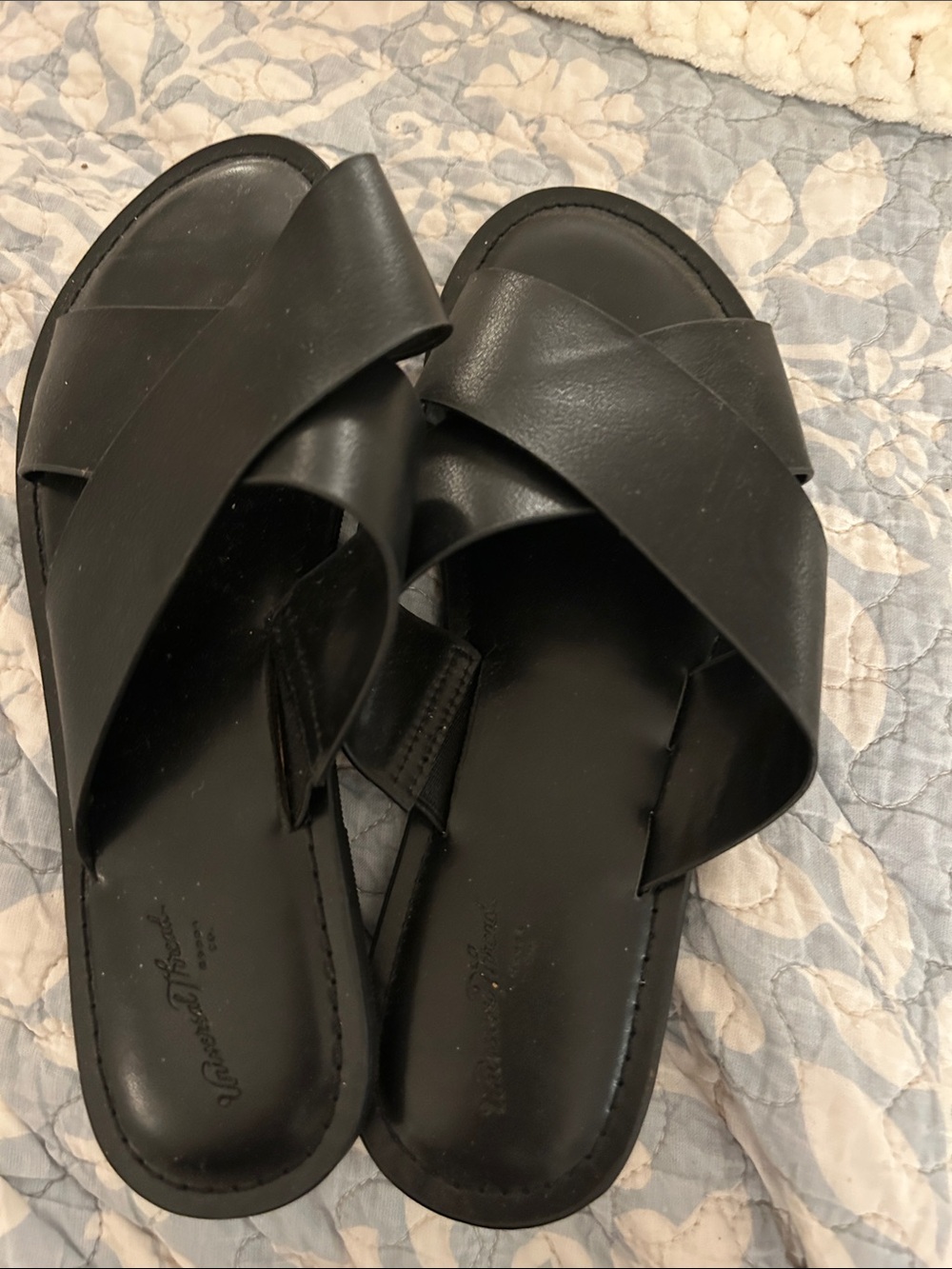 Slip on sandals